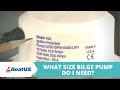 What Size Bilge Pump Do I Need On My Boat? | BoatUS