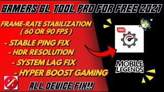 GAMERS GL TOOL PRO FOR FREE | BEST GFX TOOL FOR MLBB | FIX LAG ON MLBB | MLBB BEST GFX TOOL | MLBB screenshot 4