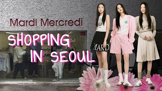Shopping in Korea, Seoul, Hannam | Mardi Mercredi Korean Fashion Brand |  K-Fashion, Korea vlog screenshot 5