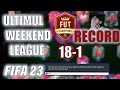 STABILESC UN NOU RECORD PERSONAL LA WL !? EAFC 24 VIN - FIFA 23 ROMANIA