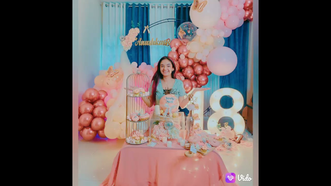 Anushka Sen WhatsApp status her 18th birthday party images with song |teri aadat |