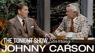 Ronald Reagan Sits Down with Johnny - Carson Tonight Show