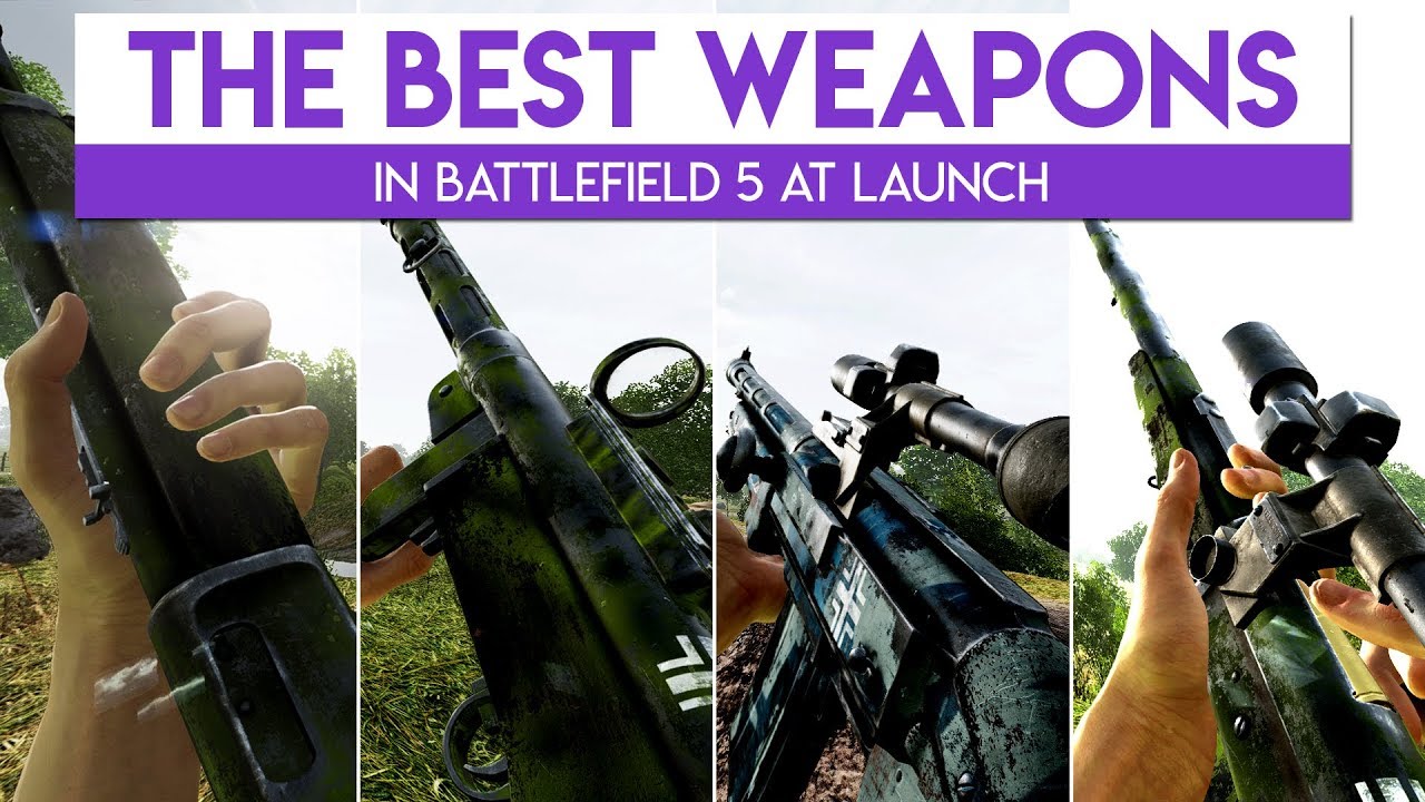 Battlefield 5 Best Weapons for Each Class Listed Based on Time to Kill,  Chart & Analysis Stats Revealed