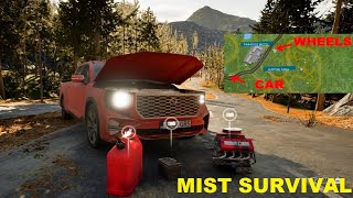 Mist survival CAR BATTERY AND ENGINE LOCATION ON MAP