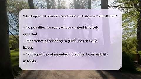 What Happens If Someone Reports You On Instagram For No Reason? - Everyday-Networking
