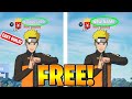 How to CHANGE YOUR FORTNITE NAME Chapter 3! FREE NARUTO SKIN!