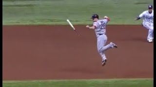 MLB Dodging Bats