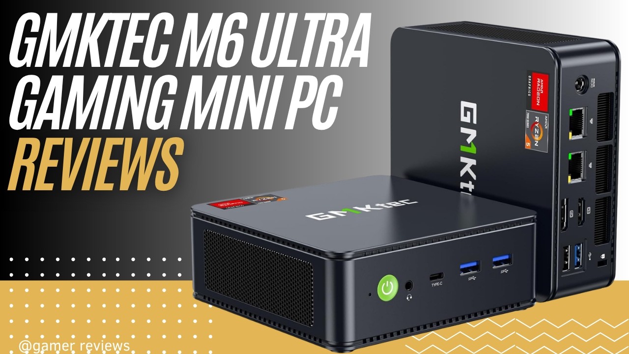 GMKtec M6 Ultra Review | Ryzen 7640HS Gaming Mini PC - YouTube