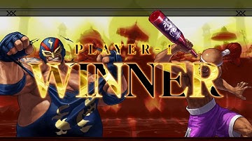 The King Of Fighters XIII Story Mode - Kim,Hwa Jai and Raiden