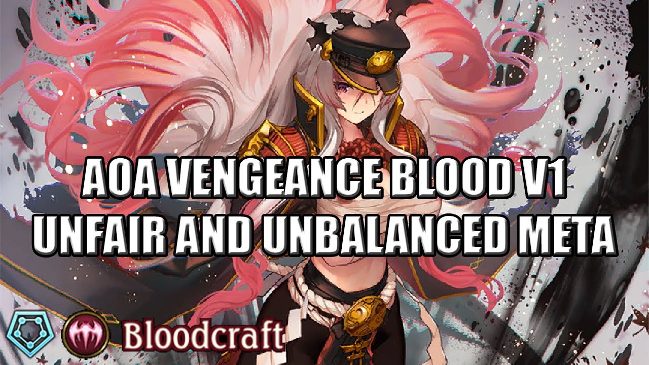[Shadowverse]【Rotation】Bloodcraft ► AOA Vengeance Blood v1-8 ★ Master Rank ║Season 81 