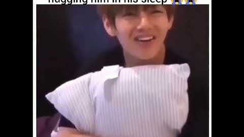 Namjoon going off cuz Tae was hugging him in his sleep