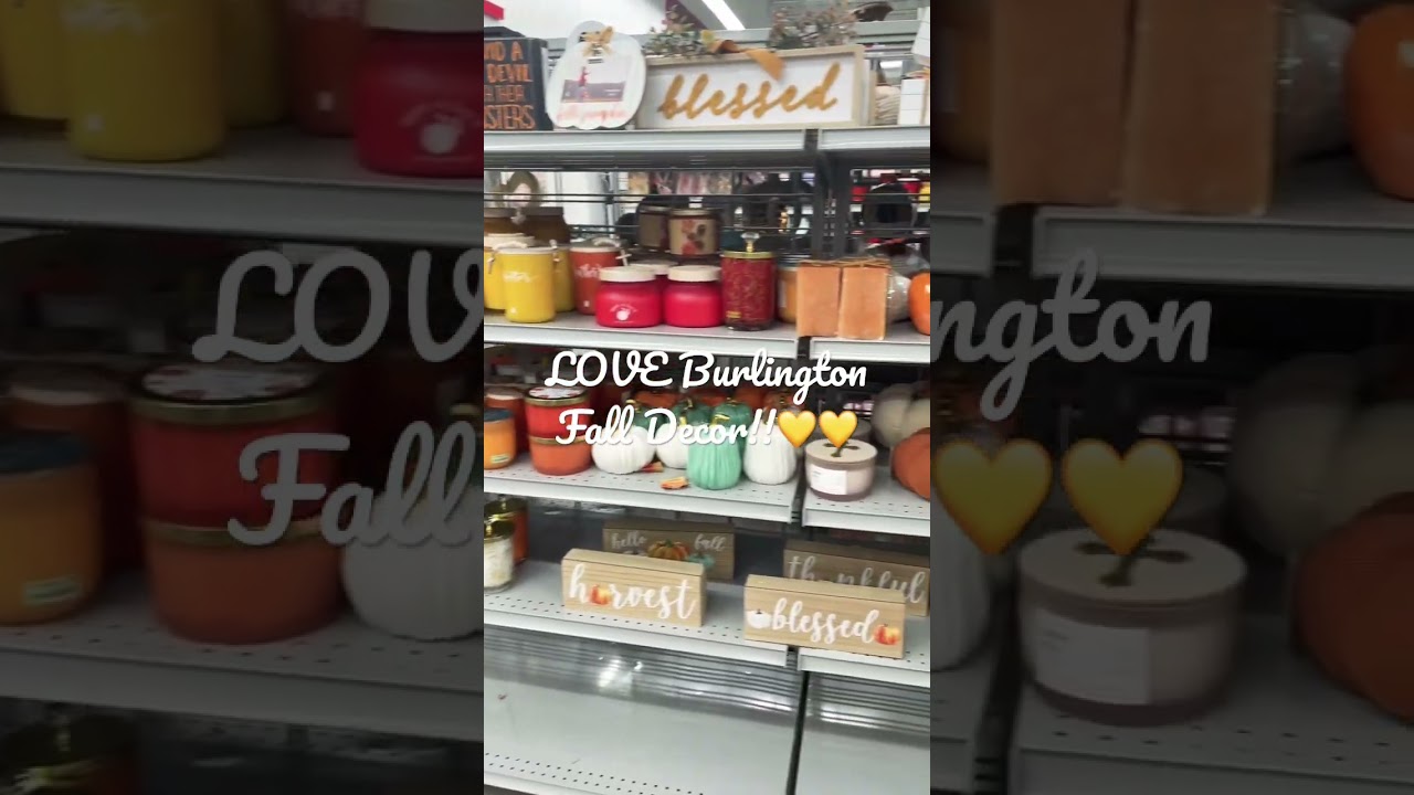Burlington Fall decor!!!! Decorating on a budget!!