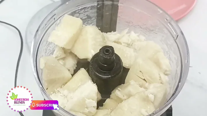 How to Make Pounded Yam with a Food Processor - Nigerian Recipe
