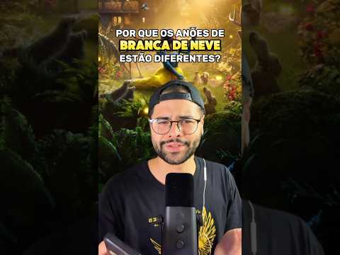 Os anões de BRANCA DE NEVE estão estranhos?