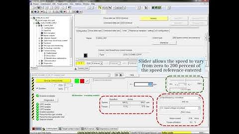 36: How to use Control Panel in Sinamics STARTER