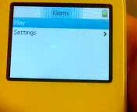 iPod Linux Podzilla 2 (Apple iPod Nano 4gb)