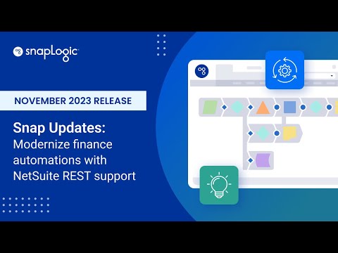 Snap Updates: Modernize finance automations with NetSuite REST support