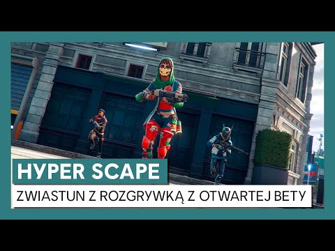Hyper Scape: Zwiastun z Rozgrywką z Otwartej Bety