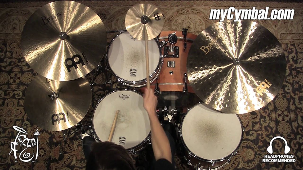 Meinl 8" Byzance Traditional Splash Cymbal 162g (B8S1012216B) YouTube