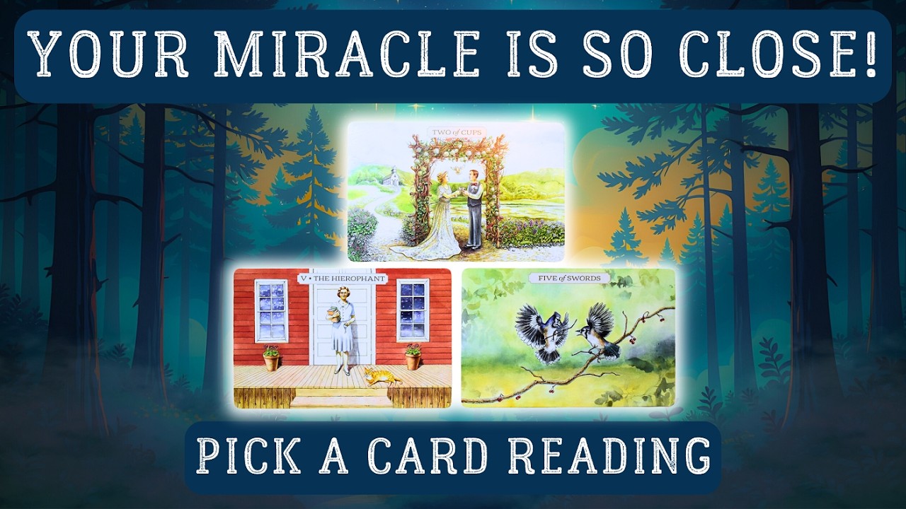 A Happy Little Miracle Manifesting for You Before the End of the Year ✨ Pick a Card Tarot Reading
