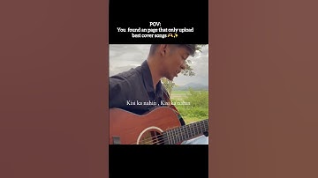 Thumbnail of POV: You  found an page that only upload best cover songs 🫶✨️ #youtubeshorts #cover #coversong