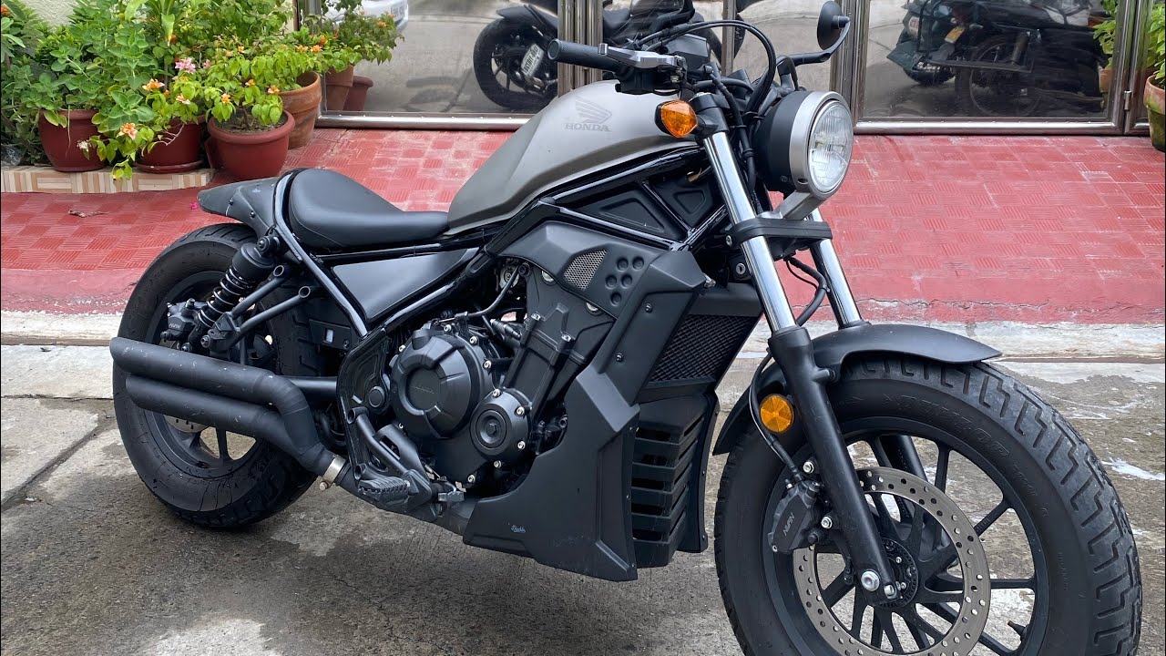 2019 Honda Rebel 500 Sound Check - YouTube