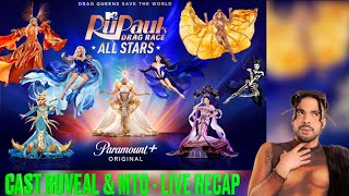 RuPaul’s Drag Race All Stars 9 Cast Ruveal & MTQ - Live Recap
