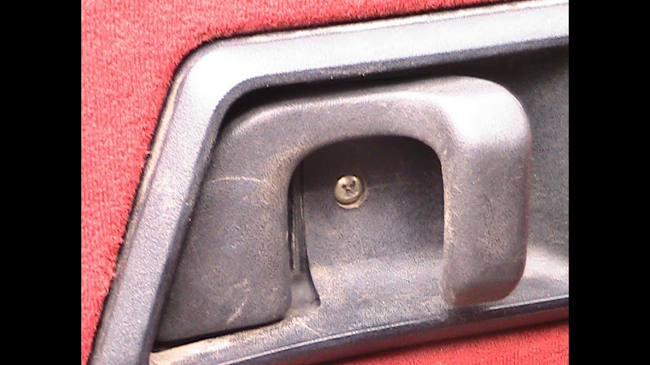1983-1992 Ford Ranger Door Handle Fillers  Shaved Door Handles Pair filler 