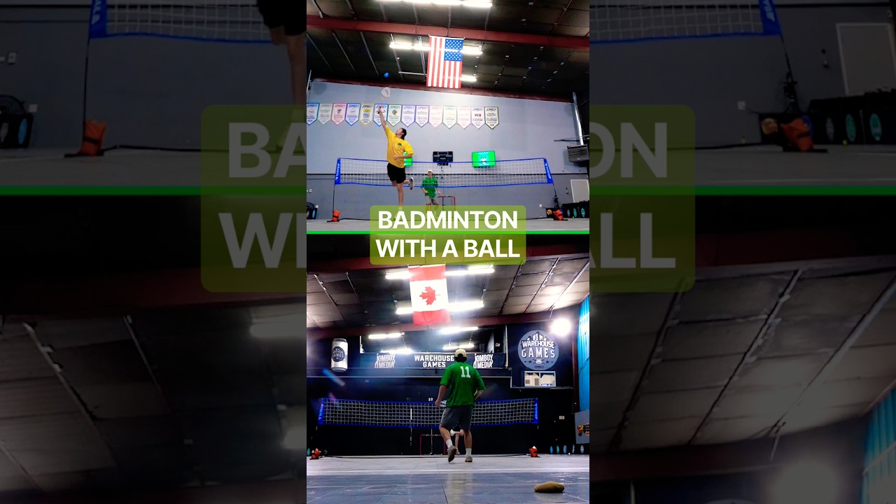This new game is sweeping the nation 🏸