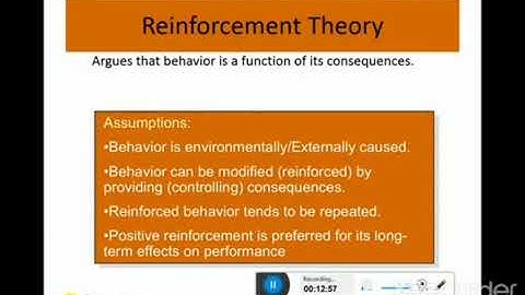 Lecture#21 Contemporary Theories of Motivation Part II