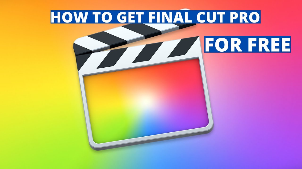 how to get final cut pro x 10.3 for free