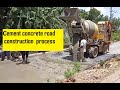 CC (Cement Concrete) ROAD Construction Process in India / Civiltechconstruction