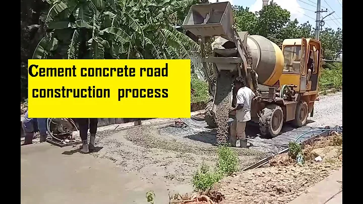 CC (Cement Concrete) ROAD Construction Process in India / Civiltechconstruction