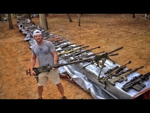 Firing EVERY Gun in my Whole Arsenal in 1 GIANT Video!!!