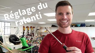 [TUTO] Comment régler le ralenti d'une machine ?