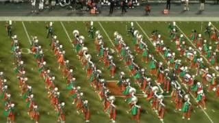 Miami Hurricanes Host FAMU and the Marching 100 Band! 2009
