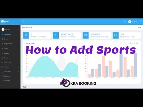How to Add Sports - Okra Sport Booking & Management Software