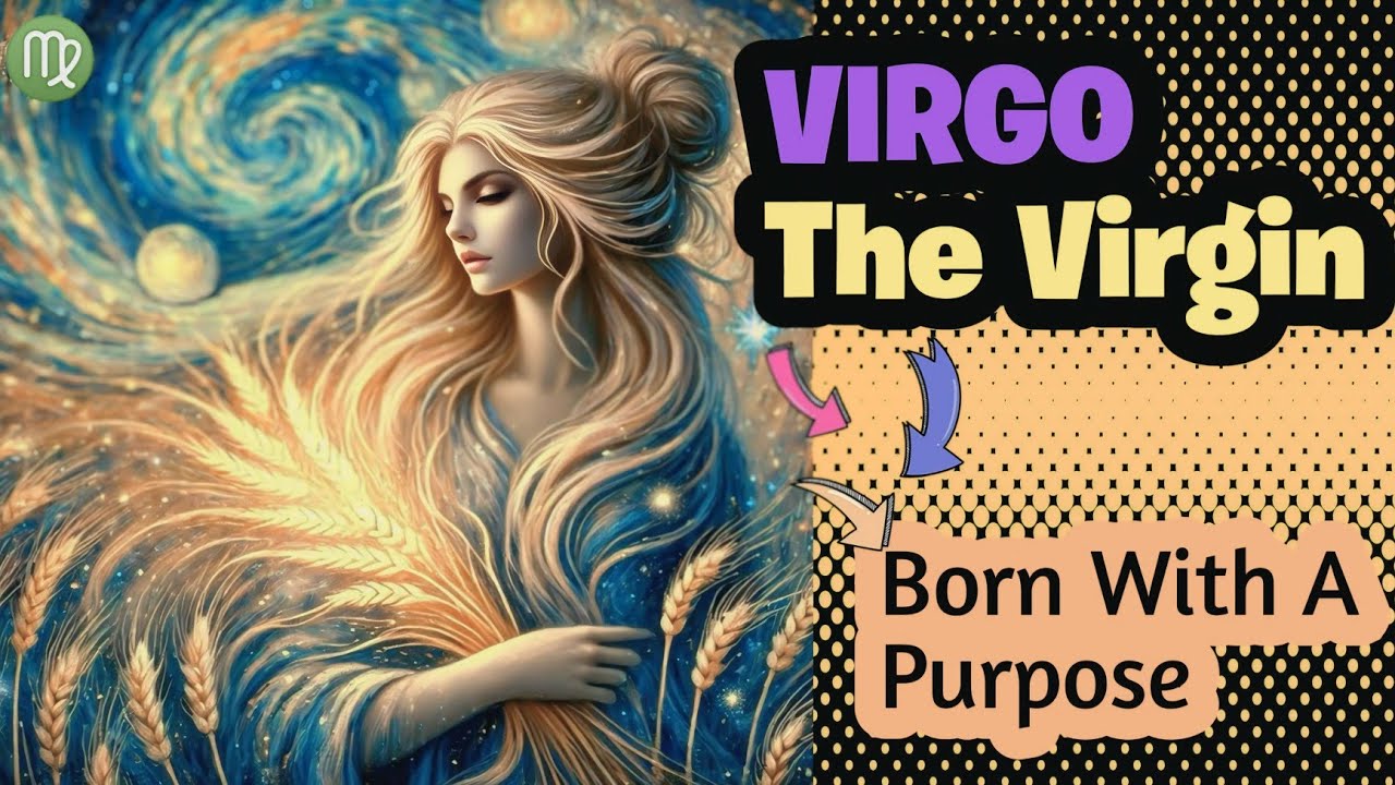 Virgo Symbol ♍ The Virgin 🌿 || Virgo Zodiac Personality || Buraj Sumbla ...