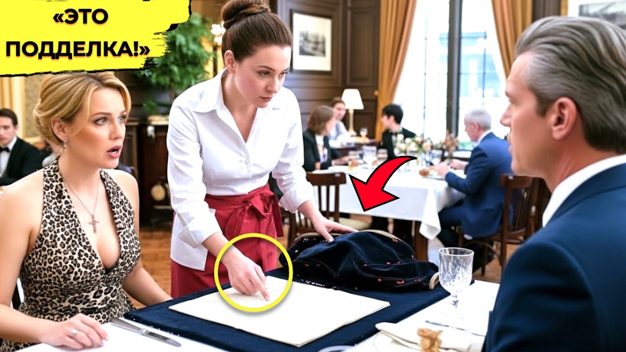 «Это ПОДДЕЛКА», — сказала ОФИЦИАНТКА на БЕЗУПРЕЧНОМ арабском, спасая миллиардера от обмана.