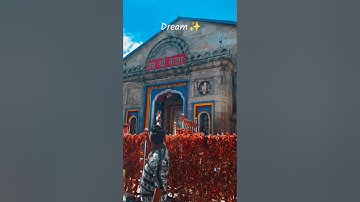 Kedarnath status video ✨ dream ❣️ bholenath status #mahadev