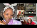a realistic chill weekend in my life vlog | chilling friend, gym, dancing chit chat, and K-drama