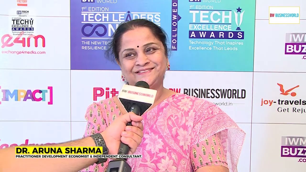 Dr. Aruna Sharma, Practitioner Development Economist | BW Tech Excellence Awards 2025