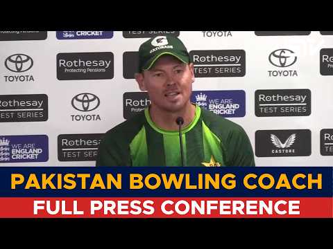 Pakistan Bowling Coach Breaks Silence! 🎙️ | Ashley Noffke Press Conference | M3L1T