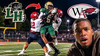 MARI PULLS UP AS LANGSTON HUGHES DESTROYS WOODWARD 😳🔥 | HIGH SCHOOL FOOTBALL