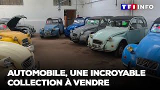 Voitures anciennes : une incroyable collection de centaines de véhicules à vendre dans la Loire