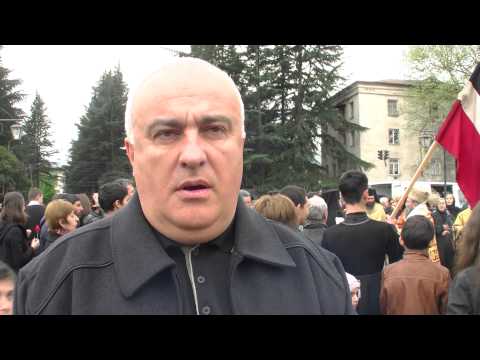 ადგილობრივმა ხელისუფლებამ 9 აპრილს გარდაცვლილთა ხსოვნას პატივი მიაგო