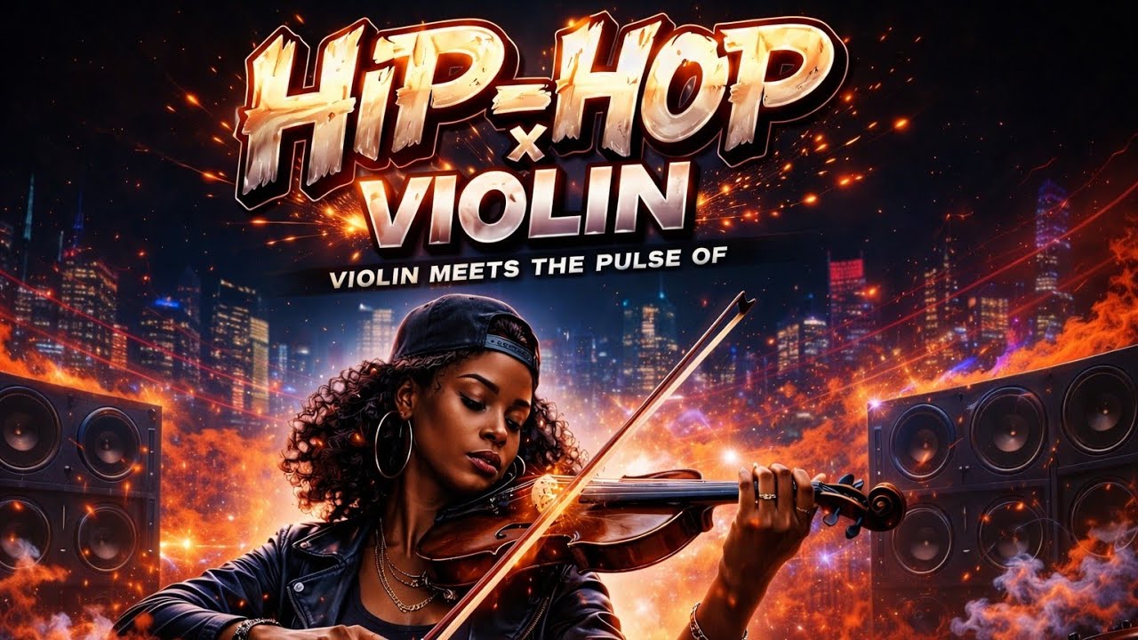 Hip Hop Violin Instrumental | Focus Music for Studying (No Copyright)