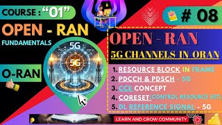 08 - Open RAN Course ~ 5G PDCCH, CCE & CoreSet in Open RAN | Course 01