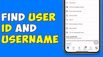 How To Find Facebook User ID And Username (2023)