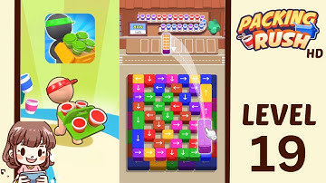 Packing Rush Level 19 Solution Walkthrough